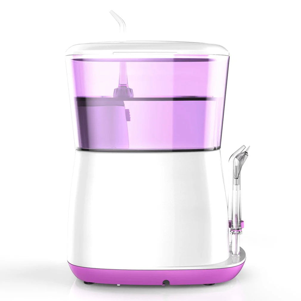 800ml Electric Dental Water Flosser Oral Irrigator with 5 Tips T96725