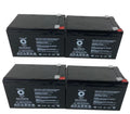 12V 12Ah Replacement Battery (4 Pack) Q650161