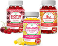 Collagen Biotin Vitamin B12 Gummy Supplement D5240