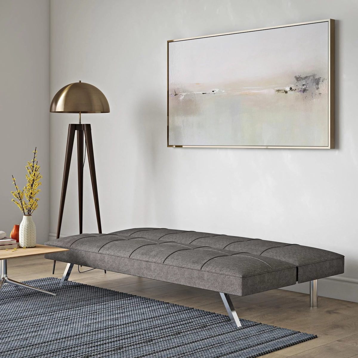 Metal Frame Futon Sofa Bed T202031