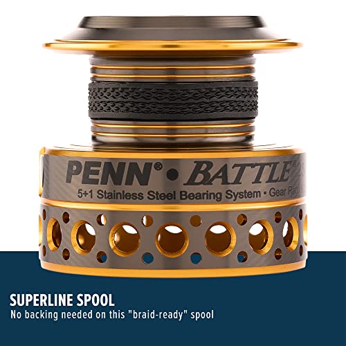Size 5000 Spinning Reel Kit with Spare Spool M6899