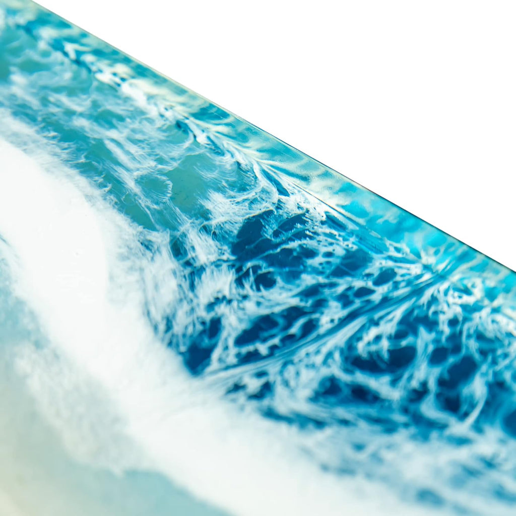 Blue Resin Wood River Dining Table P743181