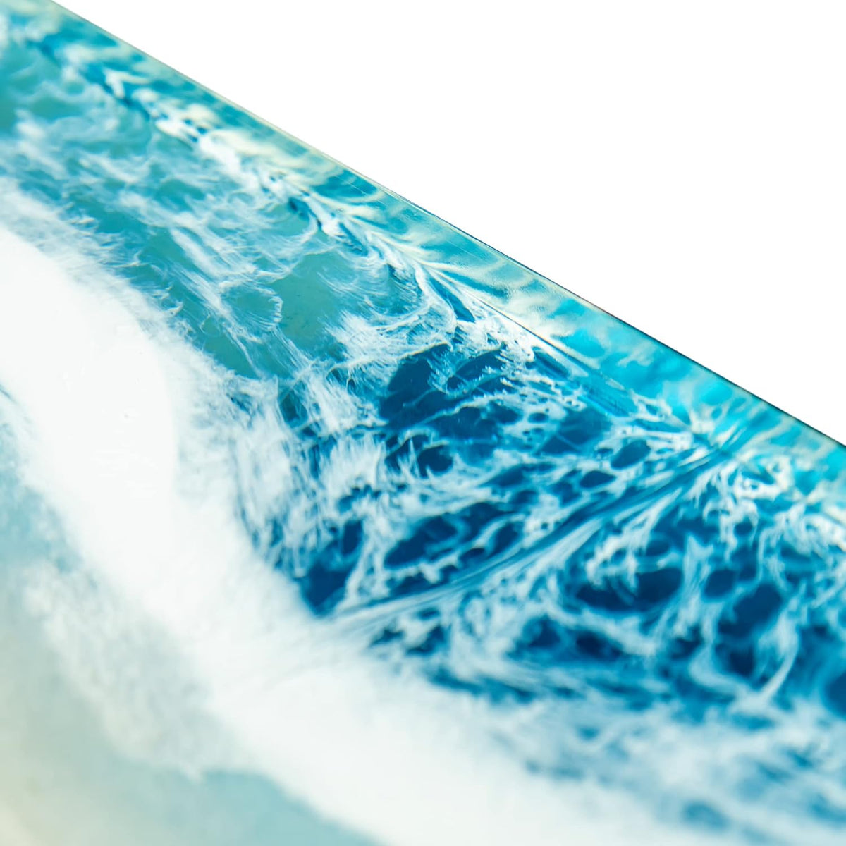Blue Resin Wood River Dining Table P743181