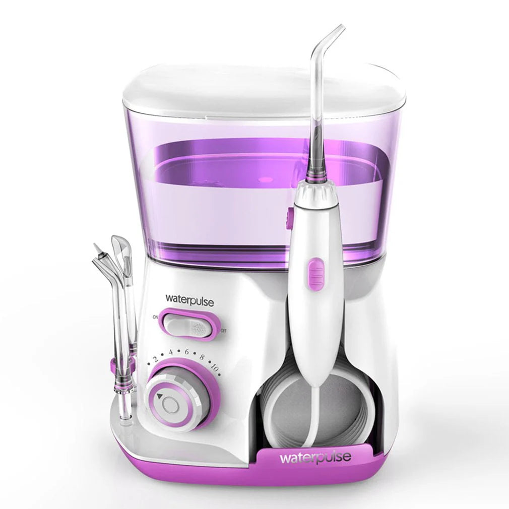 800ml Electric Dental Water Flosser Oral Irrigator with 5 Tips T96725
