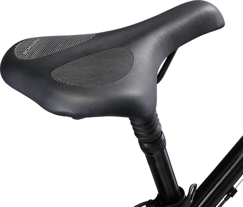 Adult Hybrid Bike 700c Wheels 21-Speeds Step-Through Frame Front Rear Fenders Rear Cargo Rack S83938