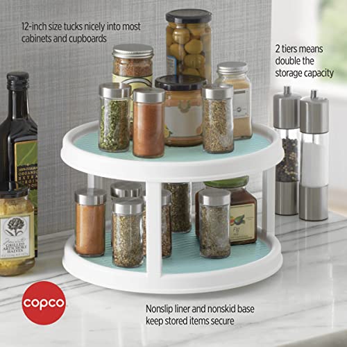 2-Tier Non-Skid Lazy Susan Turntable X5069