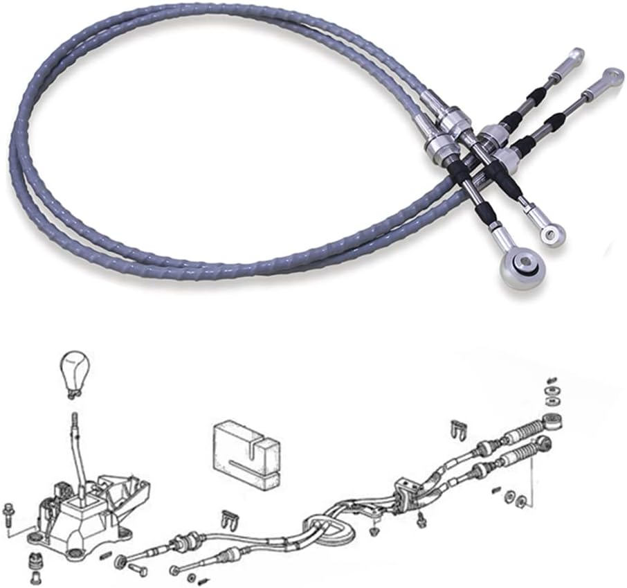 Shifter Cables Shift Linkage Pack of 2 E187