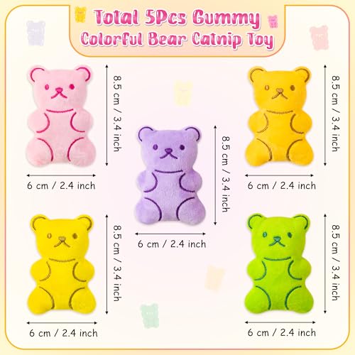 5Pcs Catnip Cat Toys Z409650