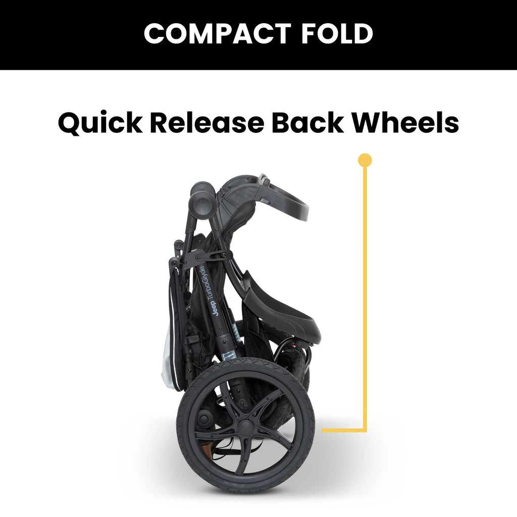 Black Jogging Stroller D164264
