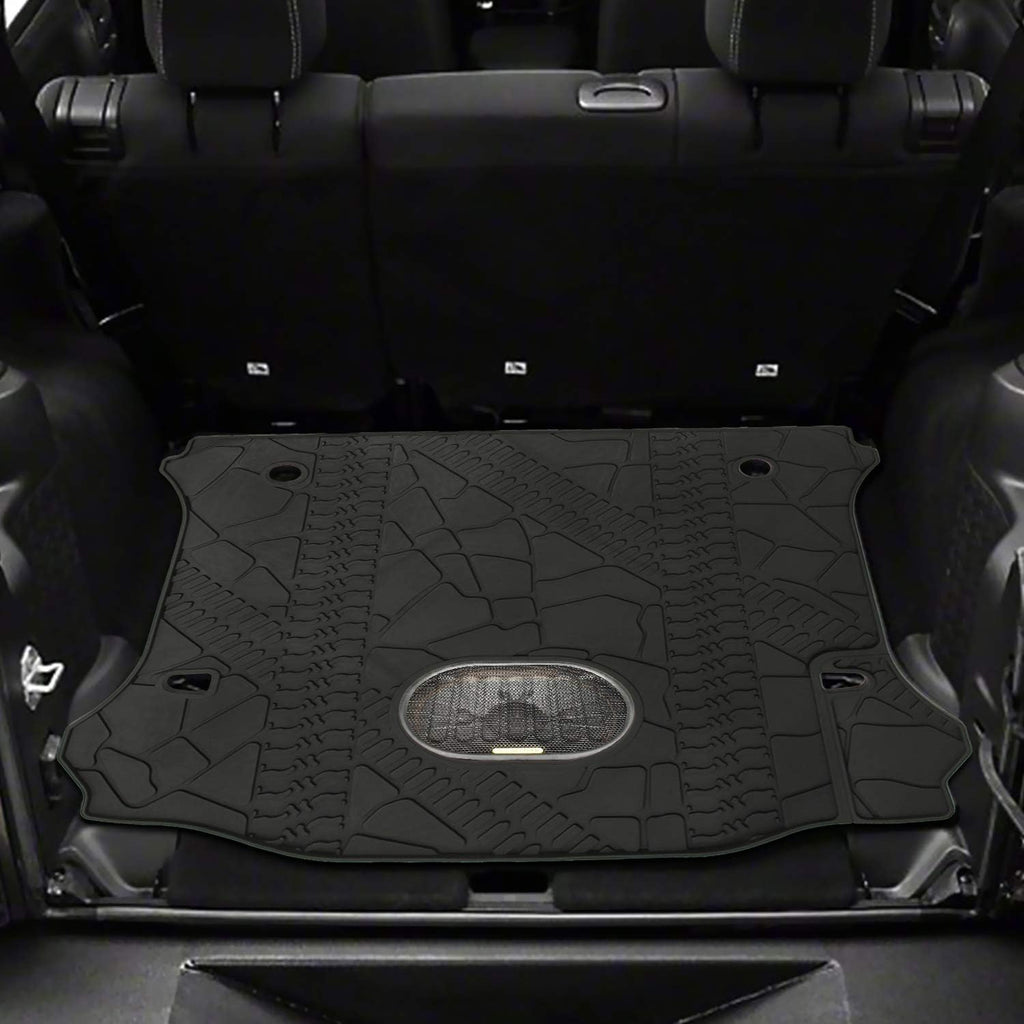 Black Rear Trunk Cargo Floor Mat V826438