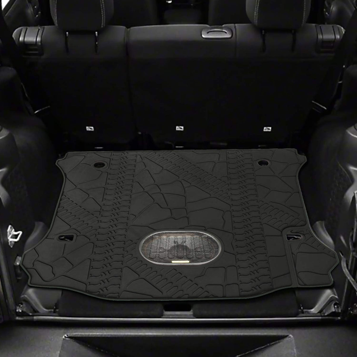 Black Rear Trunk Cargo Floor Mat V826438
