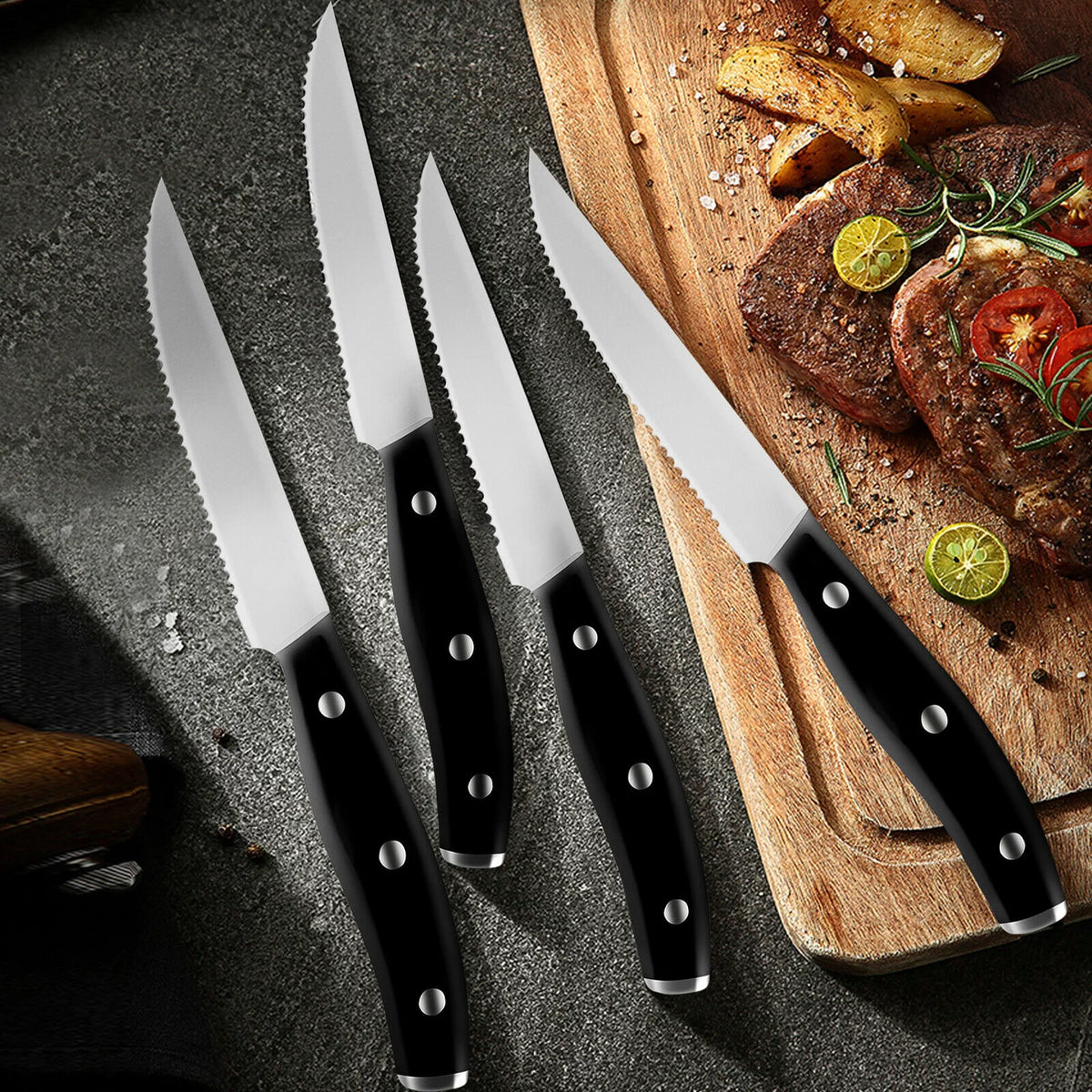 Stainless Steel Steak Knives O410