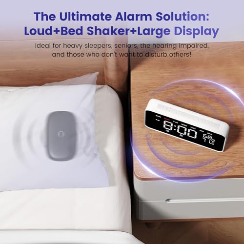 Smart Alarm Clock with LED Dot Matrix Display A846