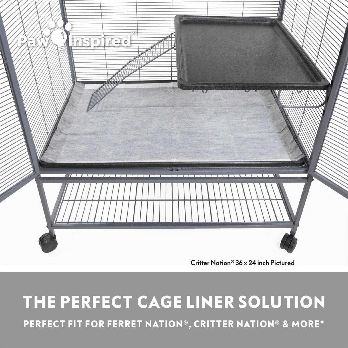 Disposable Guinea Pig Cage Liners Bamboo Charcoal C2190