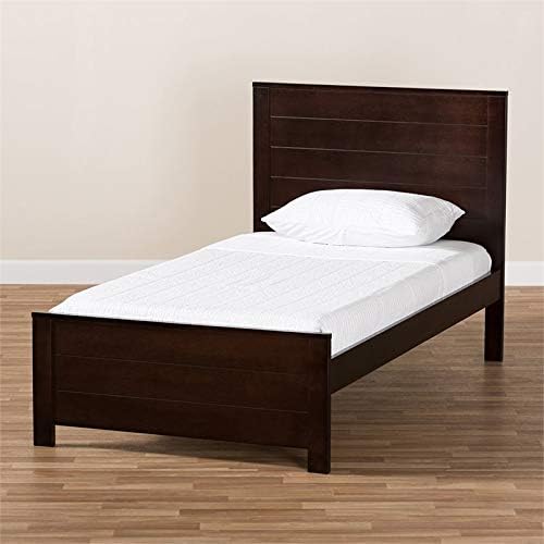Twin Platform Bed in Espresso D107993