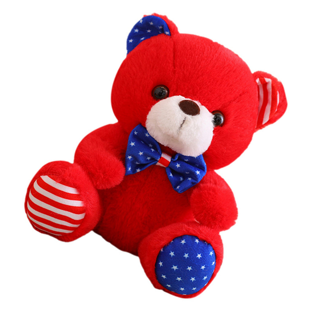 Patriotic Teddy Bear Plush Doll Stuffed Animal S4544