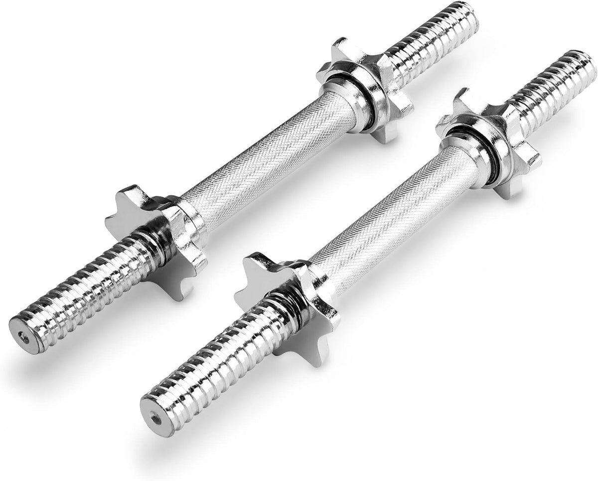 14” Adjustable Chrome Threaded Dumbbell Handles D88083