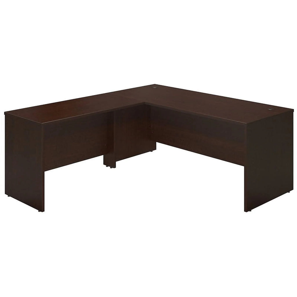 72"x30" Wood L-Shaped Computer Desk J713