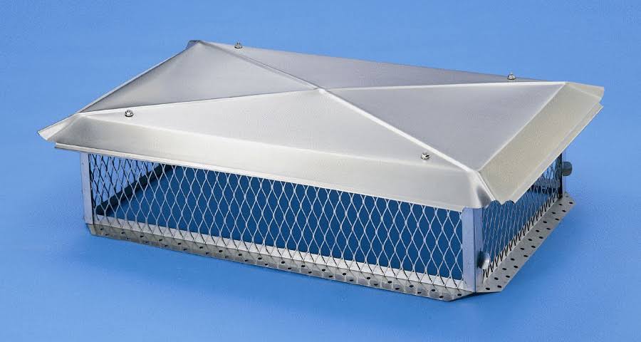 Stainless Steel Hinged Multi-Flue Chimney Cover L35679