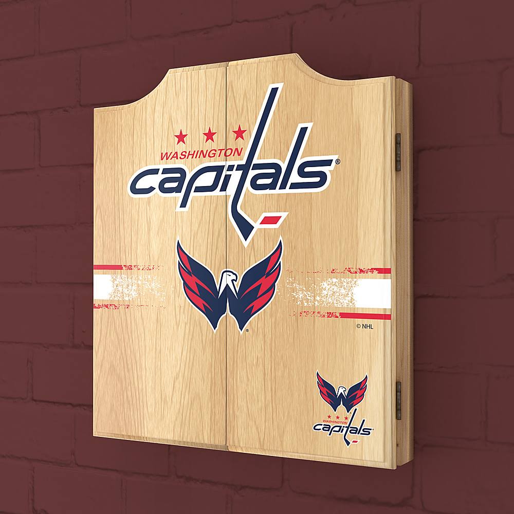 Dart Cabinet Set with Darts and Board P56748