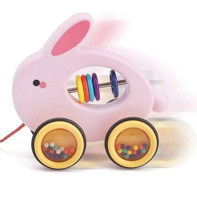 Pull Along Rolling Animal Toy (Rabbit) F341823
