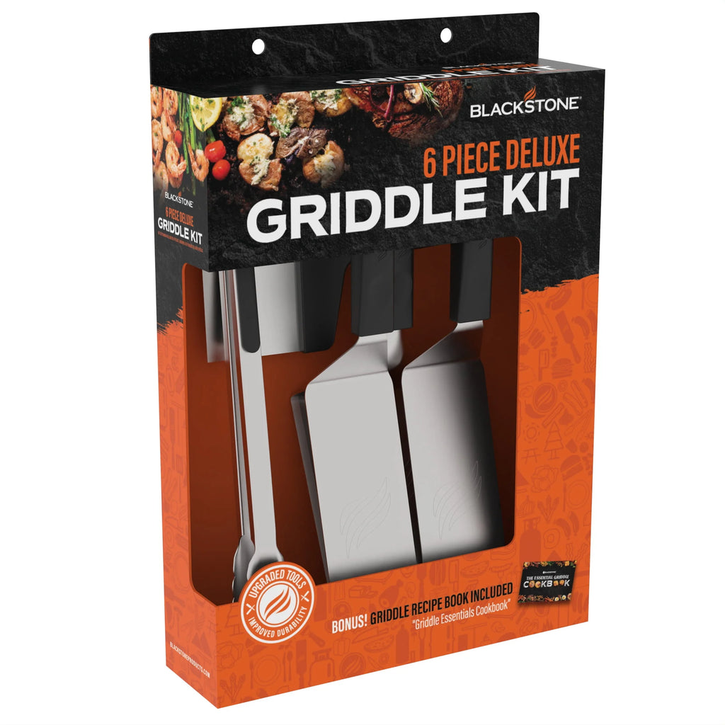 Stainless Steel 6-Piece Spatula Griddle Set O6412