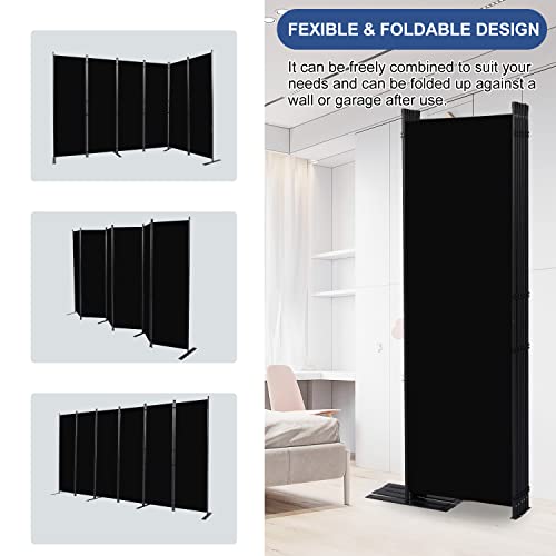 8 Panel Fabric Room Divider X630362