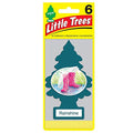 Car Air Freshener Hanging Paper Tree Black Ice 3 Pack Z8202