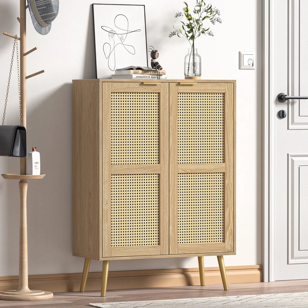 Rattan Storage Cabinet H138036