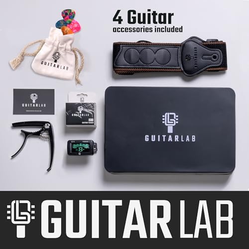 Guitar Accessories Kit with Strap, Capo, Tuner, Picks D250508