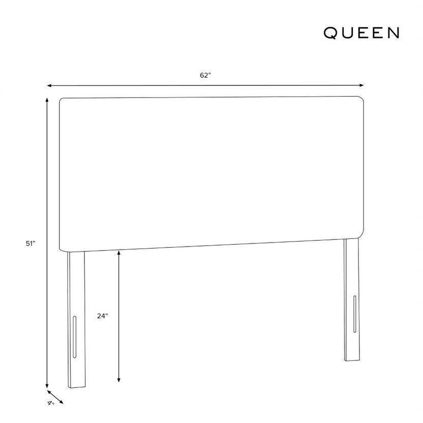 Queen Headboard Velvet Teal D52857