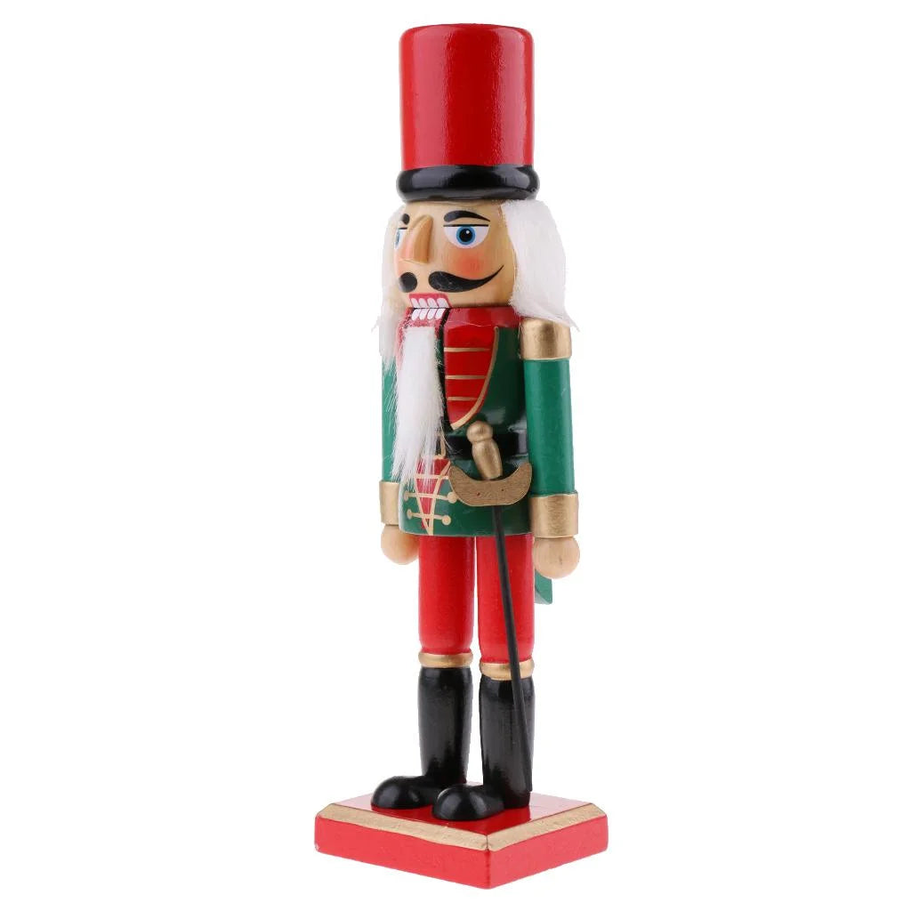 25cm Wooden Nutcracker Christmas Ornaments F45920