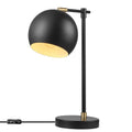 18" Matte Black Table Lamp E669631