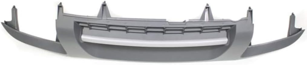 Textured Black Plastic Grille Assembly for Nissan Xterra 2002 2003 2004 XE Model T3255