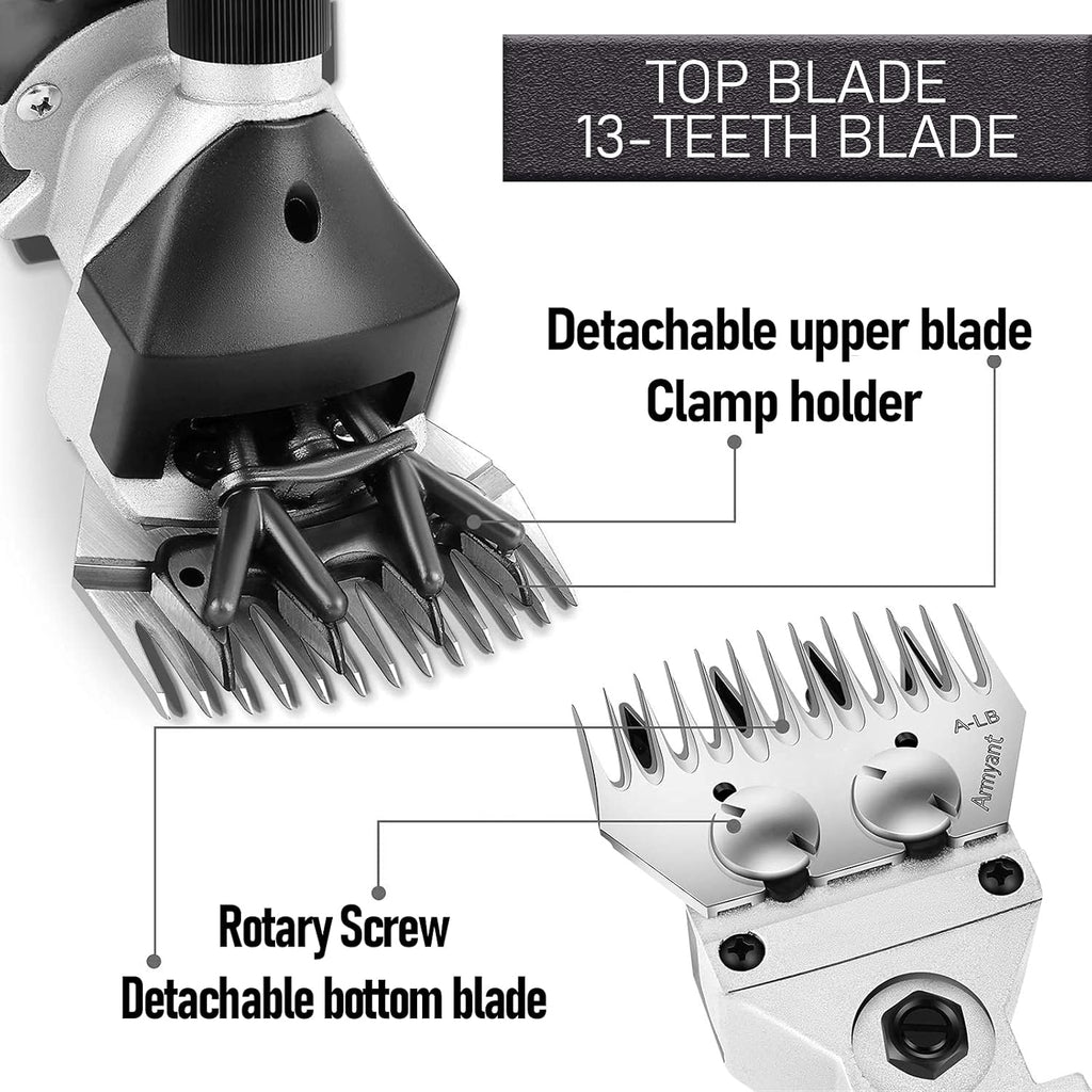 550W Electric Animal Grooming Kit for Sheep Goat Cattle E421