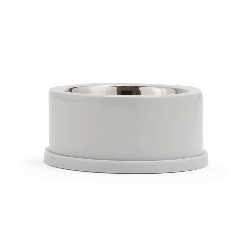 Stainless-Steel Grey Dog Bowl D473893