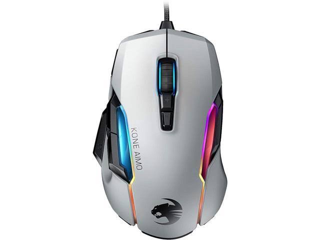 White Optical Wired USB Mouse H992133