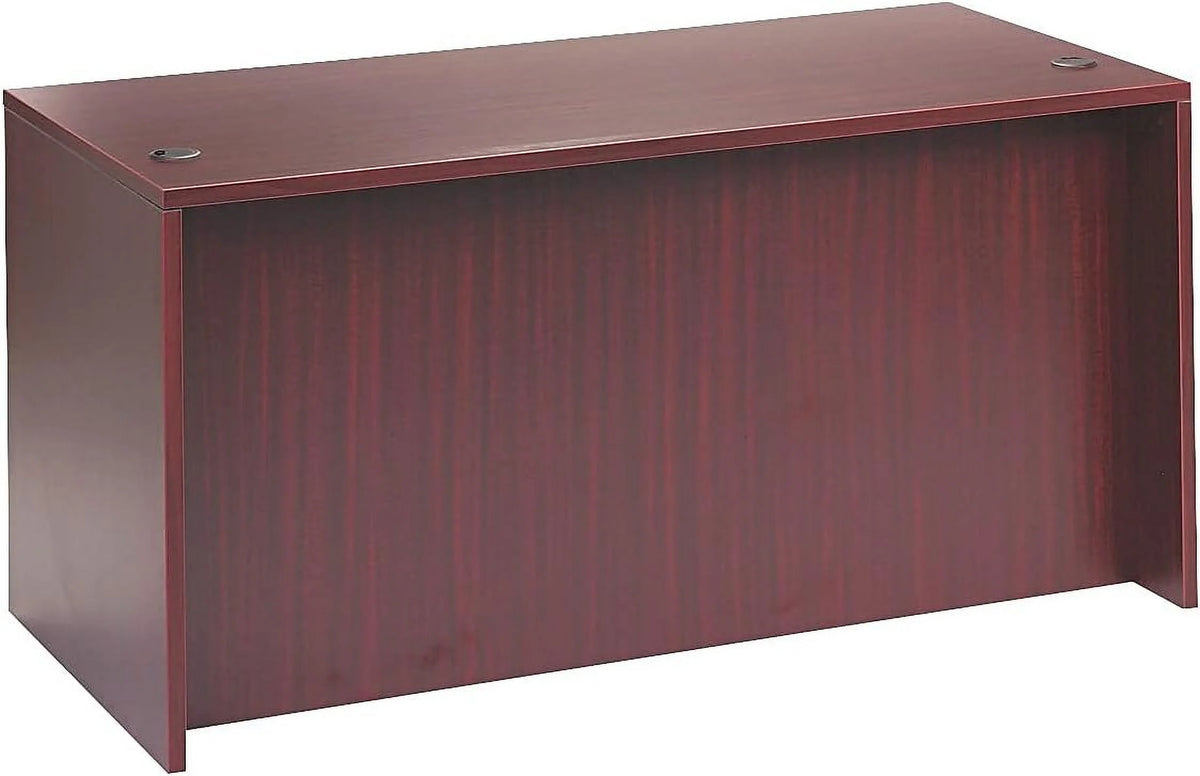Mahogany Straight Desk Shell Q578047