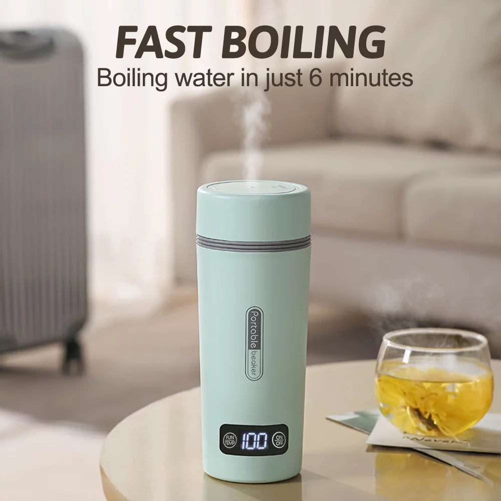 Portable 350ml Stainless Steel Electric Kettle M24268