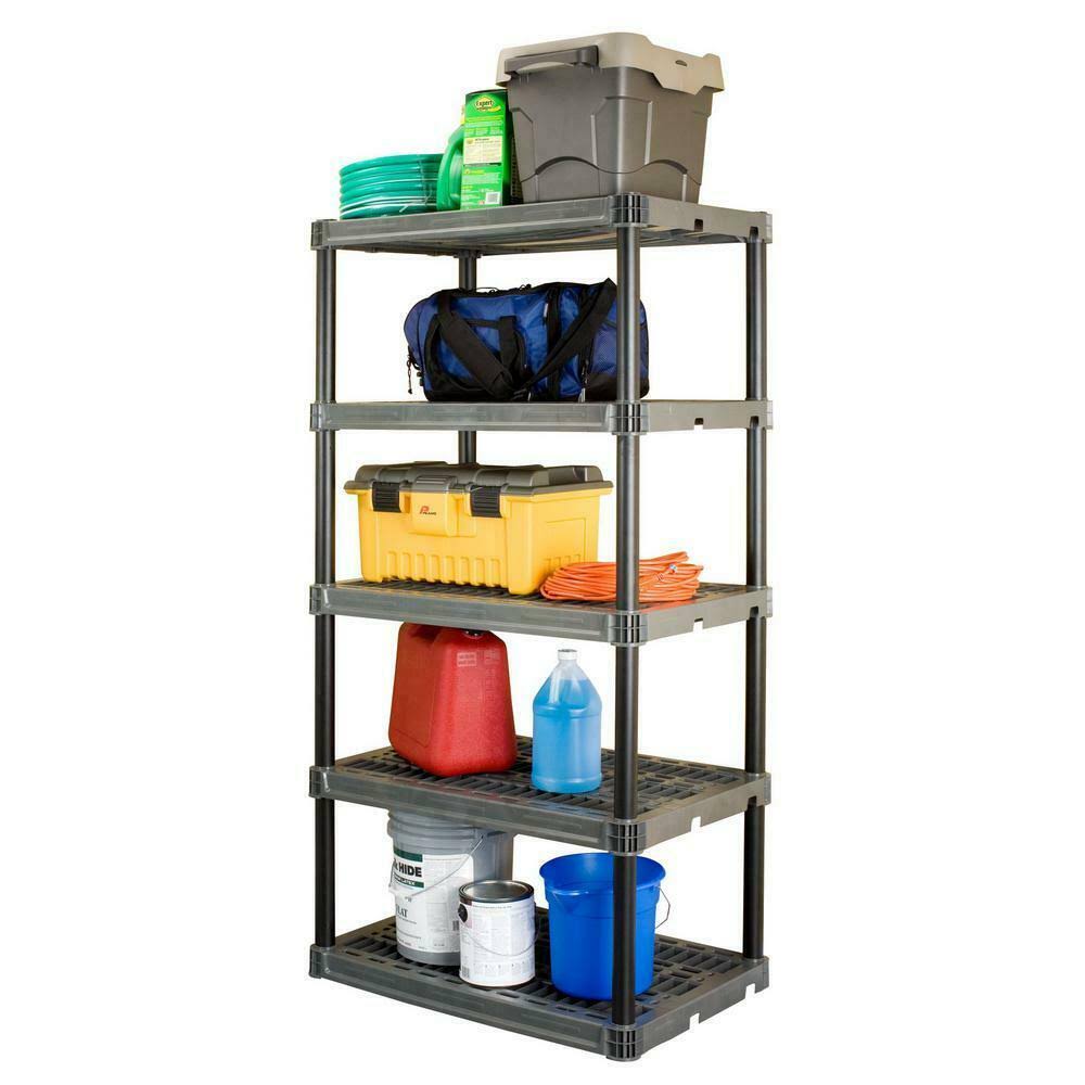Plastic Shelving, 5 Shelf D1932