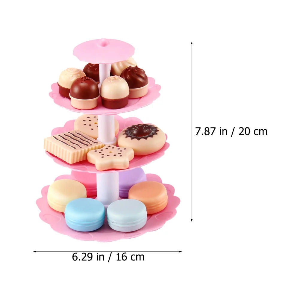 Kids Simulation Macaron Cake Toys X907070