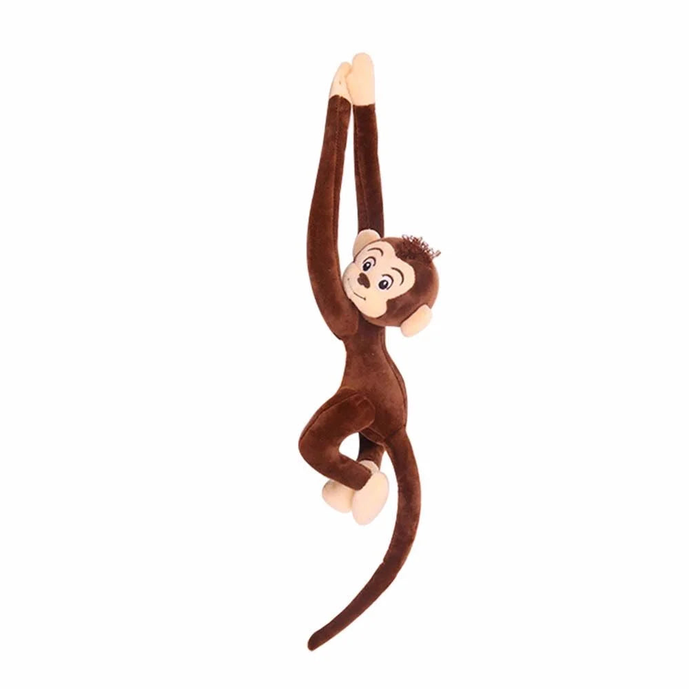 Brown Long-Arm Monkey Plush Doll Y249589
