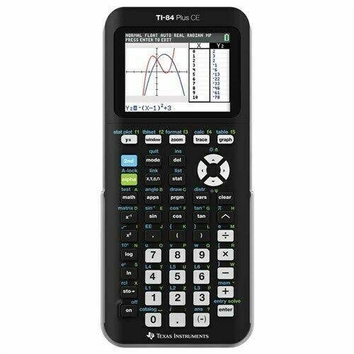 Black Battery Powered Graphing Calculator Z36991
