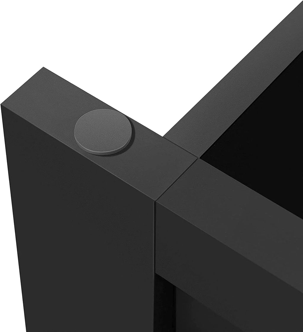 Black Lift Top Coffee Table with Hidden Storage Drawers H3669