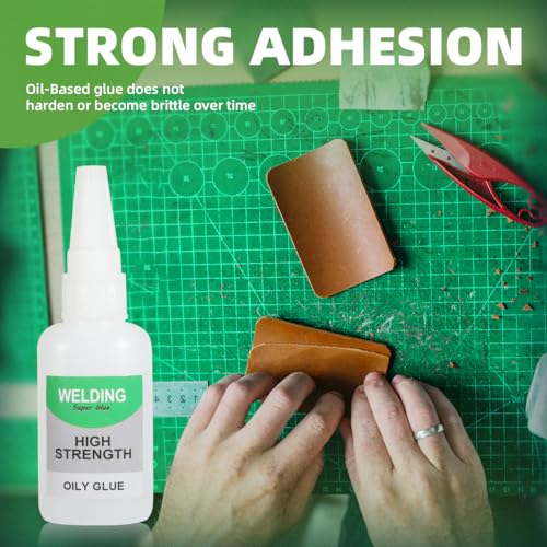 2 Packs Super Glue Gel for Shoes, Ceramics, Metal, Plastic, Wood, Leather, Glass S16962