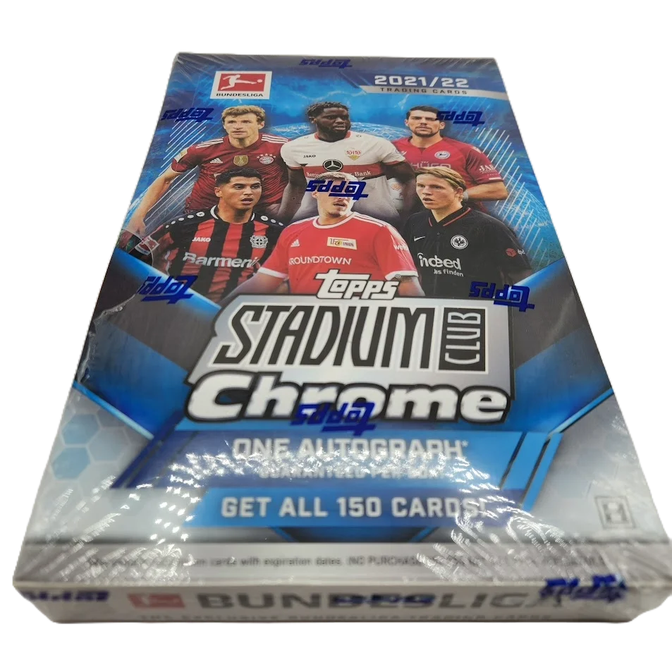 Topps Bundesliga Stadium Club Chrome Soccer Hobby Box T8478