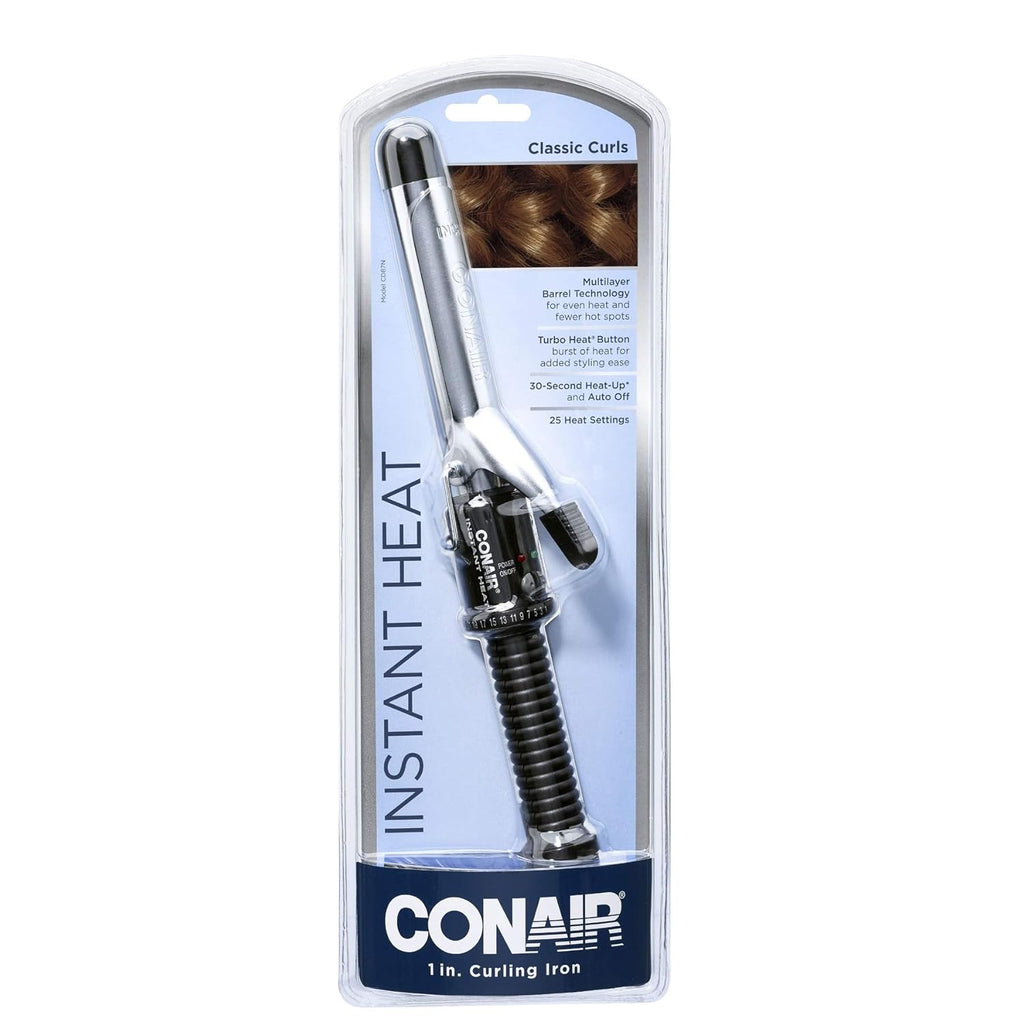 1-inch Black Curling Iron N938