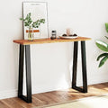 Solid Wood Acacia Console Table with Live Edge T21003