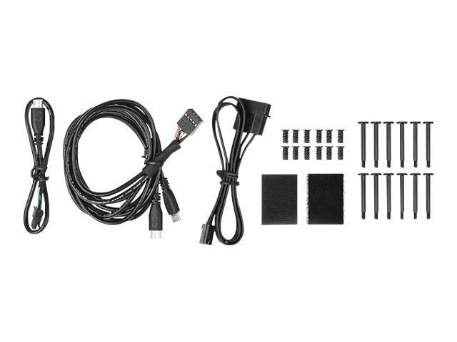 14 LED RGB Radiator Fan Pack of 5 T7093