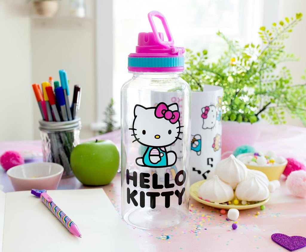 32-Ounce Water Bottle And Sticker Set K828